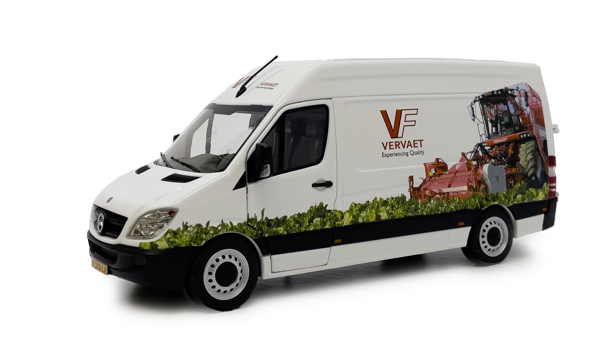 Mercedes-Benz Sprinter Wit - Vervaet - 1:32